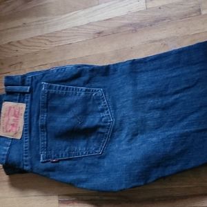 Levi's 505, 32" waist/32" leg, dark blue